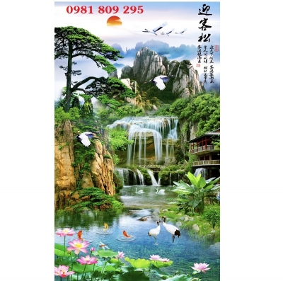Gạch trang trí 3d thiên nhiên HP9685