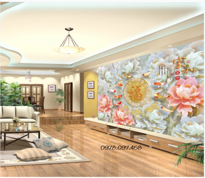 Tranh gạch hoa sứ