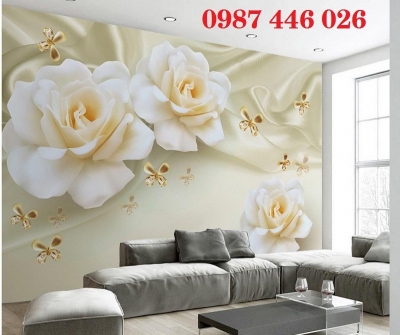 Gạch 3d tranh hoa 3d đẹp HP6273