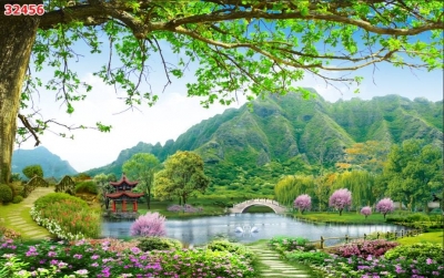 Mẫu tranh gạch 3d phong thủy - 522SP