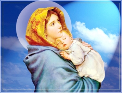 Tranh gạch 3d ốp tường tranh thiên chúa - SLN89