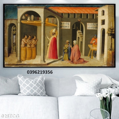 Gạch tranh 3D công giáo đẹp