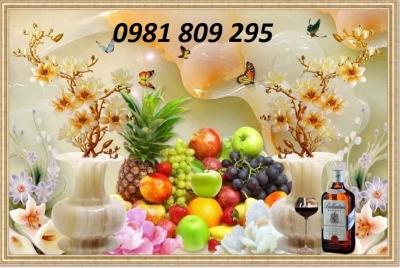 gạch tranh 3d phòng thờ