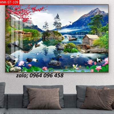 Gạch tranh 3d phong cảnh - DXN63