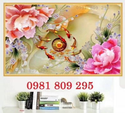 Tranh gạch men 3d sứ ngọc