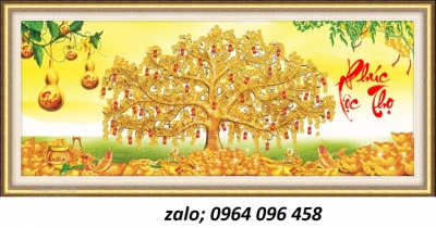 Tranh gạch phong thủy câu kim tiền - CNB92