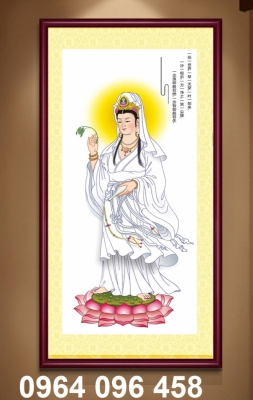 Tranh phật - tranh gạch 3d phật phòng thờ - GDX322