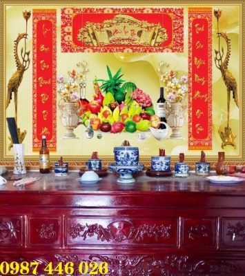 Gạch tranh phòng thơ HP0483