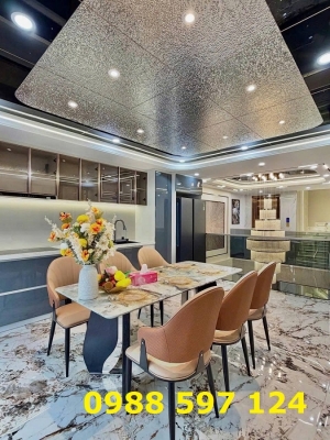 Ốp Tường Ốp trần than tre vân sóng nước