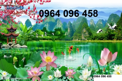 gạch tranh 3d phong cảnh - XV44
