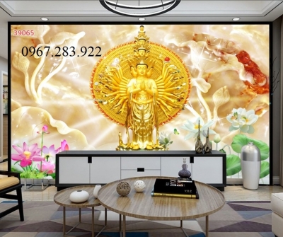 Gạch trang trí Phật Giáo