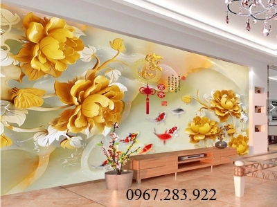 Tranh trang trí hoa mai