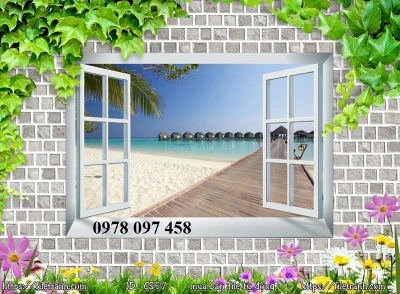 Tranh gạch - tranh cửa sổ