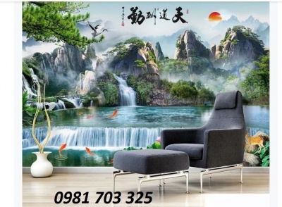 Tranh gạch men 3D phong cảnh