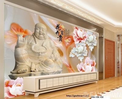 Tranh gạch 3d thần tài - CBX44