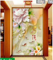 gạch tranh 3d tùng hạc - AN66