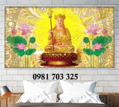 Gạch tranh 3d Phật giáo