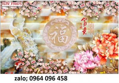 Tranh gạch 3d phòng thờ - DHBBN87