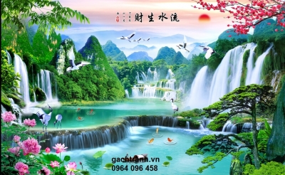 Tranh gạch 3d ốp tường ngoài trời - SLD33