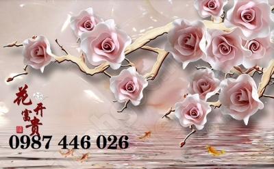 Gạch ốp tường tranh gạch 3d HP6283