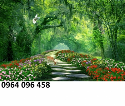 Tranh gạch 3d phong cảnh thiên nhiên - FDC555