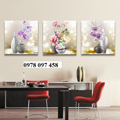 Tranh gạch 3D trang phòng bếp