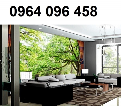 Tranh hoa cỏ thiên nhiên tranh gạch 3d - 933SN