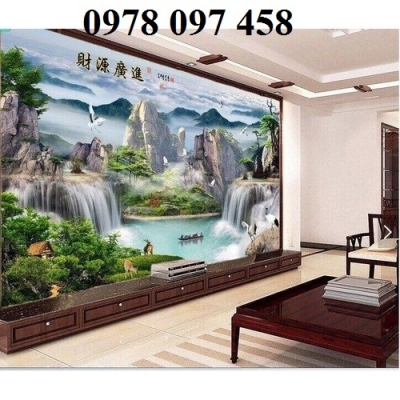 Gạch tranh phong cảnh