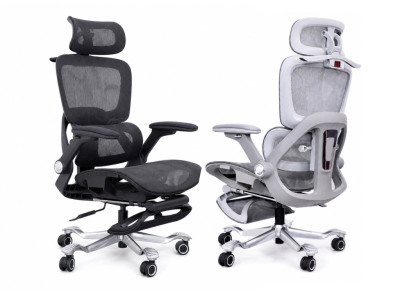 Ghế Công Thái Học 892 Lưng Lưới Cao Cấp Tay Vịn 5D Chân Nhôm 150kg