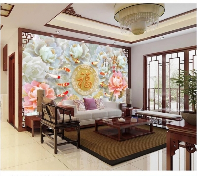 Gạch tranh phòng ăn đẹp