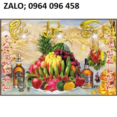 Tranh gạch ốp tường phòng thờ 3d - 7766CC