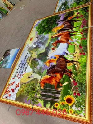 Tranh in gạch mã đáo thành công HP222
