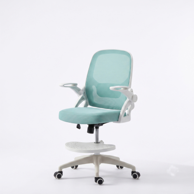 Ghế Học Sinh 1611 Khung Nhựa PP, Lưng Lưới Chống Gù, Có Gác Chân