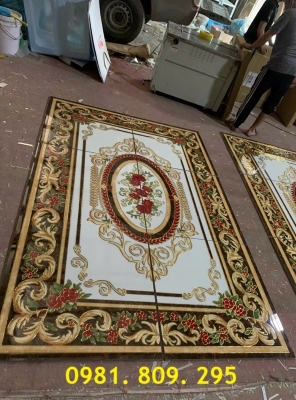 Gạch thảm lát nền hiên nhà ,, thảm gạch điểm nhấn