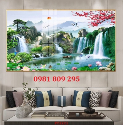 Gạch tranh 3d - tranh gạch phong cảnh
