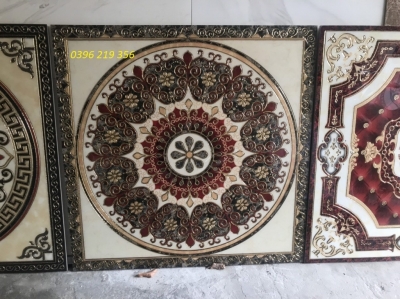 Chiếu nghỉ cầu thang sang trọng-80x80cm