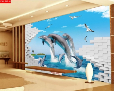 Tranh gạch 3d phòng tắm - VNBB63