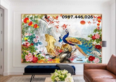 Gạch ốp tường tranh chin công
