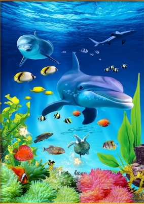 Tranh gạch 3d - gạch tranh 3d - CBX44