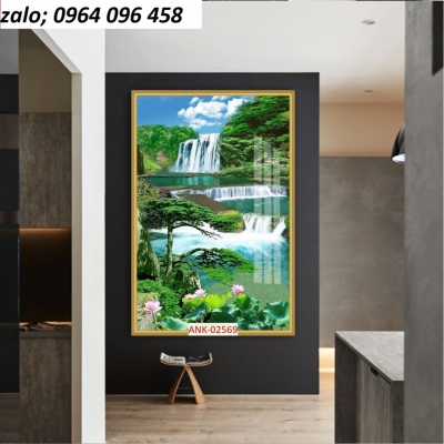 Tranh gạch 3d - gạch tranh 3d phong cảnh - 3899VB