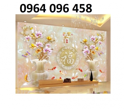gạch tranh 3d - tranh gạch 3d giả ngọc -