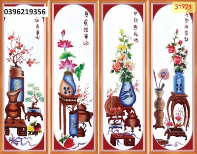 Gạch tứ quý 3D đẹp