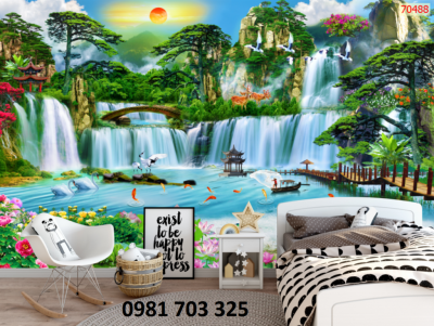 Tranh 3D- gạch tranh trang trí