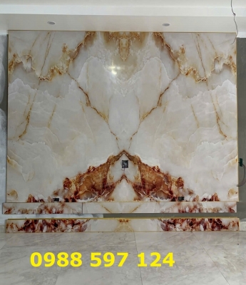 Tấm ốp tường đẹp phòng khách trang trí