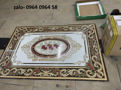 Gạch thảm lát nền phòng khách khổ lớn - KNB7