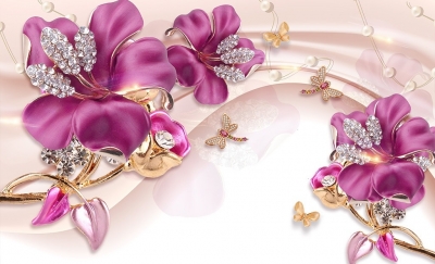 gạch tranh 3d giả ngọc