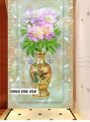 Tranh gạch 3d ốp tường cầu thang - XVC322
