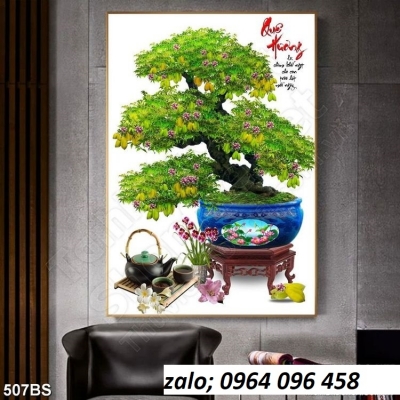 Tranh 3d - tranh gạch 3d phòng khách - H001