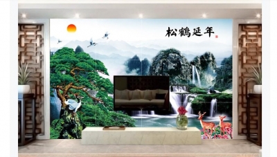 Tranh 3D- Tranh phòng khách