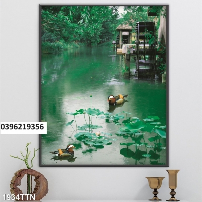 Tranh gạch phong thủy 3D đẹp